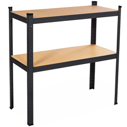 Regał magazynowy 170x80x40 cm 4 półki do przechowywania, garażu 700 kg