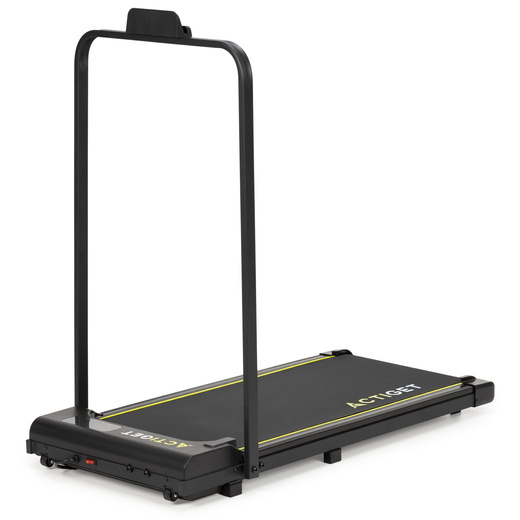 Bieżnia domowa elektryczna 6 km/h do biegania i chodzenia, z pilotem składana, cicha praca