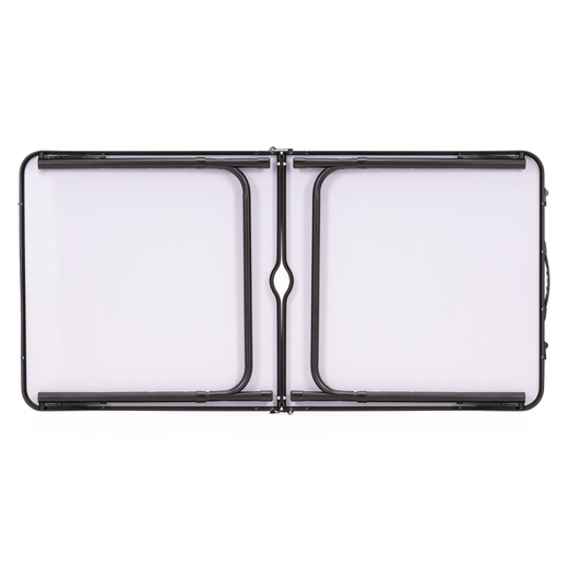 Stolik turystyczny składany kempingowy 120x60 cm stół ogrodowy na piknik, walizka, czarny