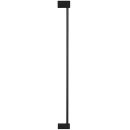 Bramka zabezpieczająca schody 75-89 cm bramka rozporowa brązowo-czarna