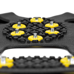 Raczki na buty turystyczne, nakładki kolce rozmiar 40-45 czarne