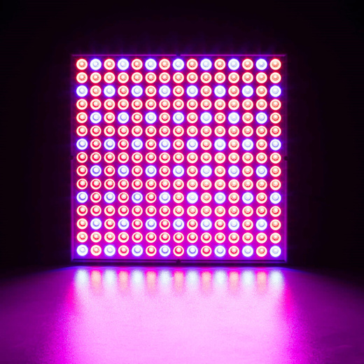 Lampa do doświetlania roślin 225 LED wiszący panel do wzrostu uprawy warzyw sadzonek 36 W