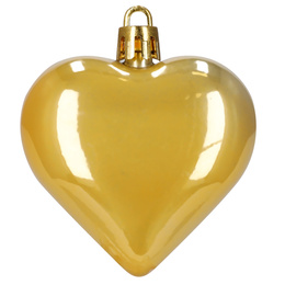 Bombki choinkowe 100 szt. zestaw dekoracji świątecznych nietłukące, złote