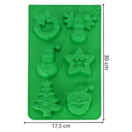 Foremka do ciastek świątecznych forma do ciasta silikonowa