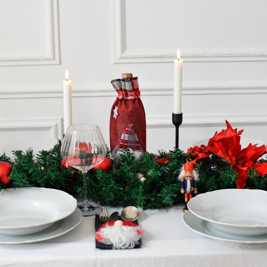 Girlanda świąteczna 300 cm z lampkami 50 LED multikolor, łańcuch choinkowy, zielony