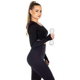 Ciężarki 5kg szare 2x2,5 kg zestaw 2 szt.