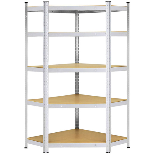 Regały metalowe 2 szt. z 5 półkami 180x90x40cm 875kg do garażu, piwnicy