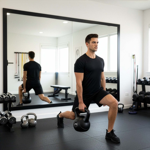 Kettlebell 14 kg odważnik, hantla do ćwiczeń ABS kula do treningu siłowego, czarny