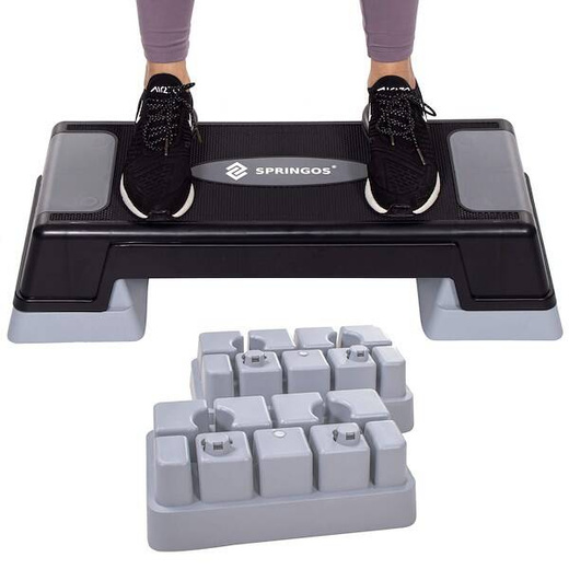 Step do aerobiku 3 stopnie ćwiczenia fitness