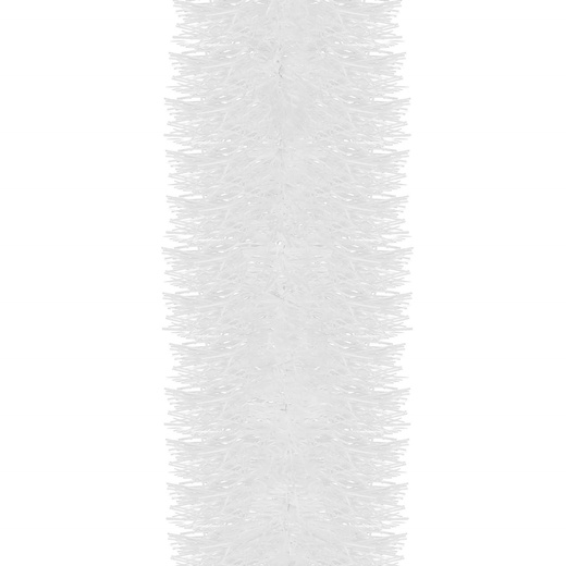 Łańcuch na choinkę 6m biały, girlanda choinkowa, średnica 7cm