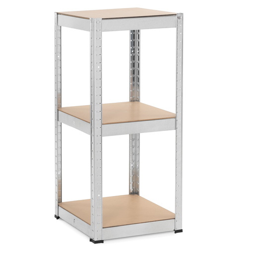 Regał magazynowy 180x40x40 cm 5-poziomowy do garażu, przechowywania 500 kg