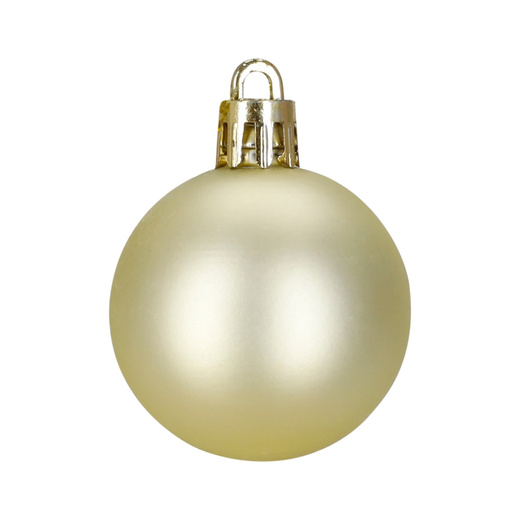 Bombki choinkowe 40 szt. ozdoby kule, lizaki, szyszki, laski cukrowe nietłukące złote