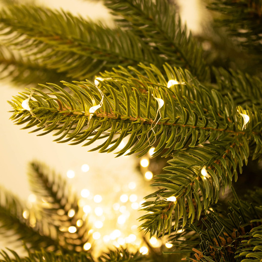 Choinka sztuczna premium 220 cm świerk naturalny