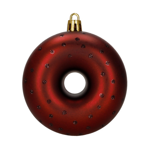 Bombki choinkowe 12 szt. zestaw dekoracji świątecznych, nietłukące, czerwone