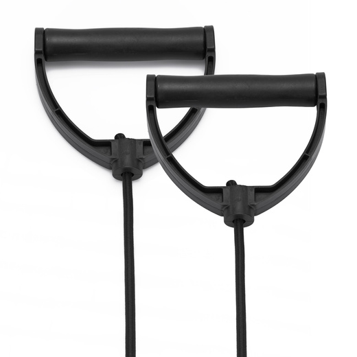 Stepper prosty do ćwiczeń z linkami i licznikiem, trening cardio, fitness czarny