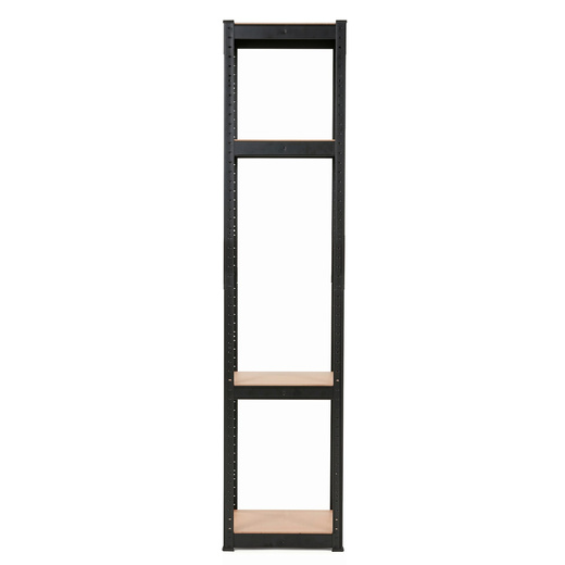 Regał magazynowy 180x40x40 cm 4-poziomowy do garażu, przechowywania 400 kg