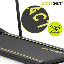 Bieżania elektryczna, domowa 12 km/h z pilotem i aplikacją na telefon treningowa, składana