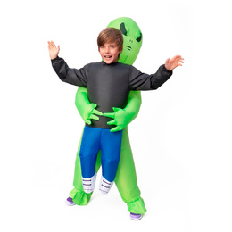 Strój dmuchany kosmita, dekoracja, stylizacja na Halloween Alien przebranie 120-155 cm