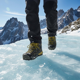 Raczki na buty turystyczne, nakładki kolce rozmiar 41-45 czarne