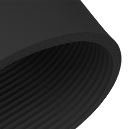 Mata do jogi, ćwiczeń fitness 183x61 cm antypoślizgowa, materac do stretchingu czarny