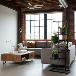 Kwietnik metalowy 6 półek stojak na rośliny 106 cm pionowy, czarny