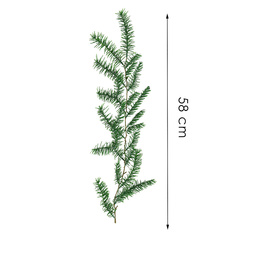 Gałązka świąteczna sztuczna dekoracja do stroika 58 cm