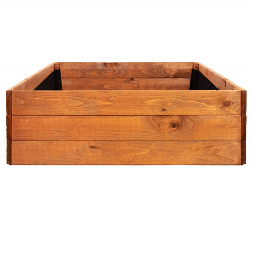 Skrzynia na warzywa drewniana 200x84x26,5 cm wysoki warzywniak zielnik impregnowany