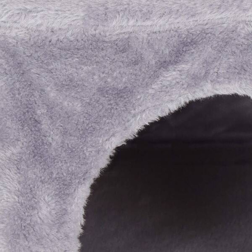 Drapak dla kota sizal 3-poziomowy domek słupek z zabawkami 62 cm