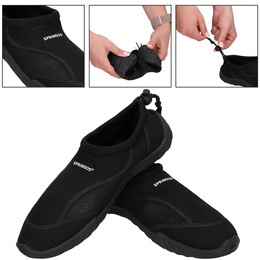 Buty do wody, szybkoschnące buty na plaże rozm. 43 czarne
