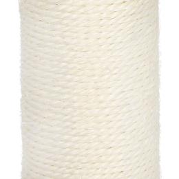 Drapak dla kota sizal 2-poziomowy słupek z zabawką 47 cm