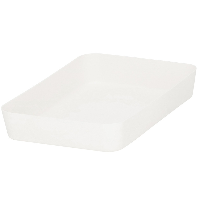 Pojemnik do szuflady 26x18cm wielofunkcyjny wkład, organizer kremowy