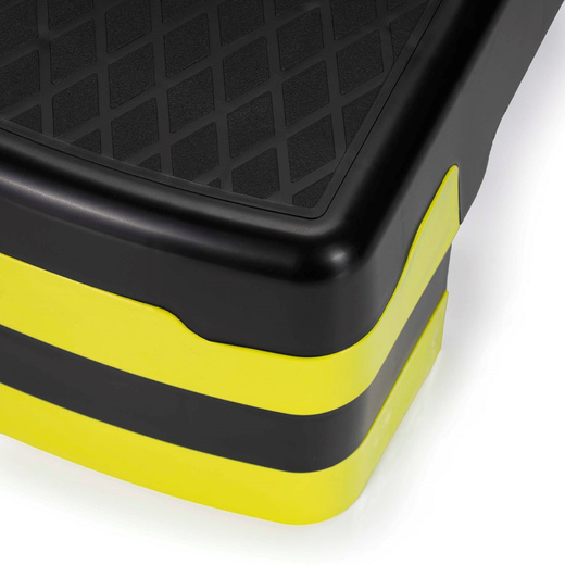 Step do ćwiczeń fitness 3-stopnie, schodek treningowy do aerobiku