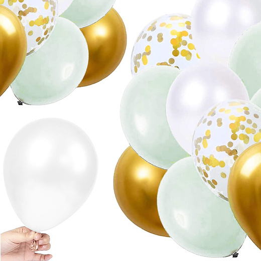 Balony na wieczór panieński, wesele, urodziny, 50 szt. multikolor