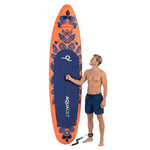 Deska SUP 350 cm pompowana do pływania na stojąco paddleboard z zestawem akcesoriów