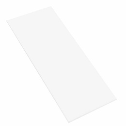 Mata pod krzesło, fotel biurowy 100x50x0,05cm podkładka na biurko mleczna
