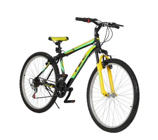 Rower dziecięcy BELDERIA TEC TITAN 20" V-Brake Shimano czarno-żółty