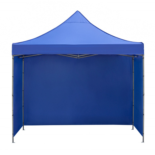 Namiot handlowy, ogrodowy 300x300 cm pawilon targowy, granatowy