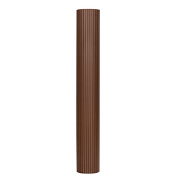 Osłona PVC maskująca na balkon, taras, ogrodzenie 500x100 cm brązowa