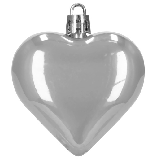 Bombki choinkowe 100 szt. zestaw dekoracji świątecznych zawieszki nietłukące srebrne