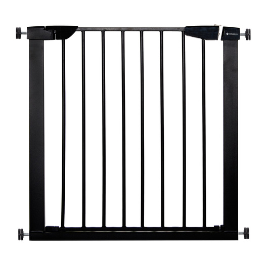 Bramka zabezpieczająca bramka rozporowa 75-117cm czarna