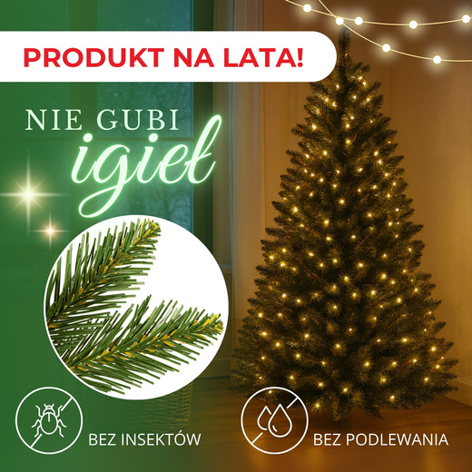 Choinka sztuczna 150 cm świerk skandynawski