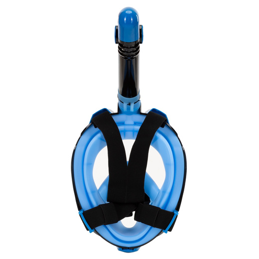 Maska z rurką do nurkowania, snorkelingu L/XL pełnotwarzowa, AntiFog, uchwyt na kamerę