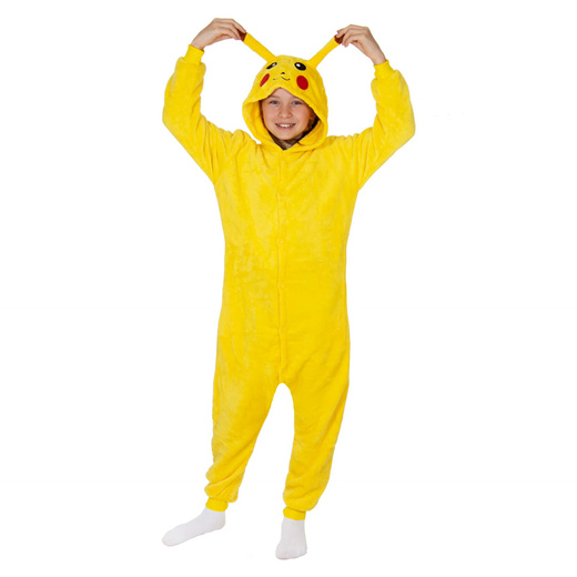 Piżama kigurumi Pikachu kombinezon jednoczęściowy dziecięcy rozmiar 120-130 cm