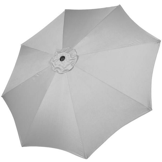 Parasol ogrodowy składany 300 cm duży na balkon szary