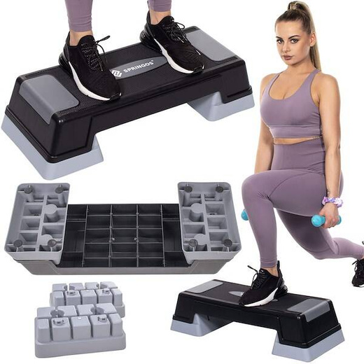 Step do aerobiku 3 stopnie ćwiczenia fitness