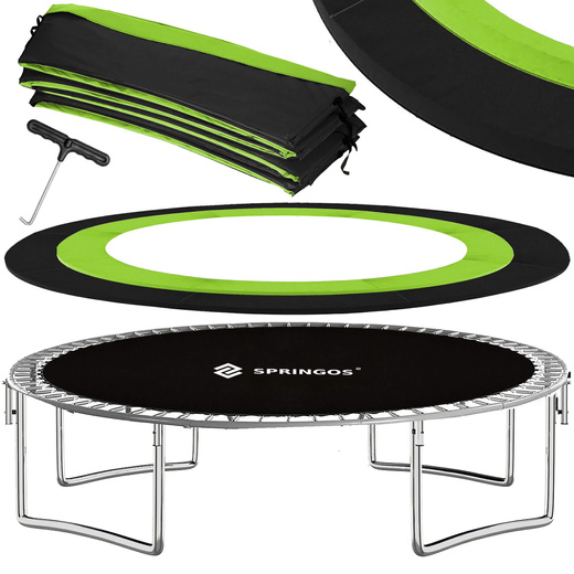 Trampolina ogrodowa dla dzieci 12 FT 360/366/369 cm z siatką wewnętrzną i drabinką