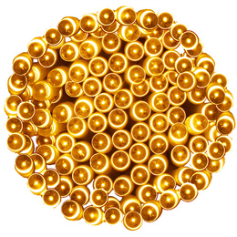 Lampki choinkowe 120 Led biały ciepły z programatorem na baterie