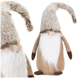 Skrzat świąteczny 60 cm ozdoba świąteczna krasnal świąteczny, gnom stojący figurka