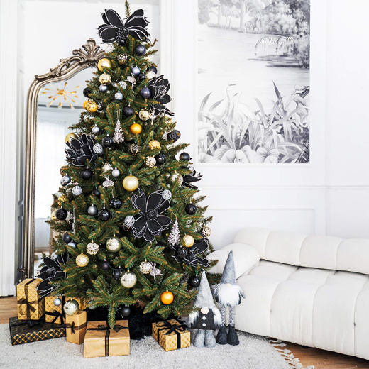 Choinka sztuczna 220 cm Premium Royal Trees świerk kaukaski z drewnianym stojakiem