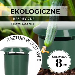Pułapka na ślimaki 2 szt. wabik łapacz na szkodniki